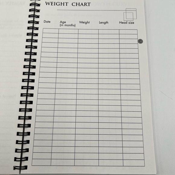 𝕎𝔼𝕃𝕃ℕ𝔼𝕊𝕊 My Child’s Health Notebook - Picture 4 of 8